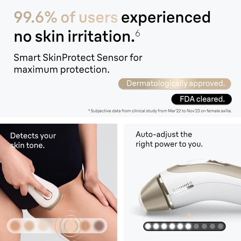 Depilador IPL Braun SilkExpert Pro 5 PL5347 para Corpo e Rosto